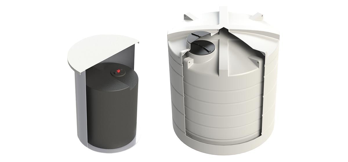 Enduratank 1,000 Litre and 10,000 Litre Bunded Tanks