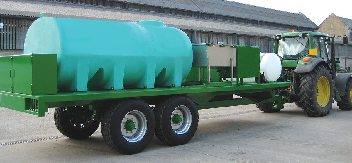Horizontal Fertiliser Tank