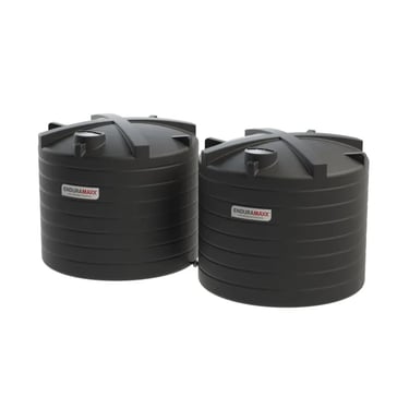 Drinkable water storage tanks which can be used for emergency water supply or for events.